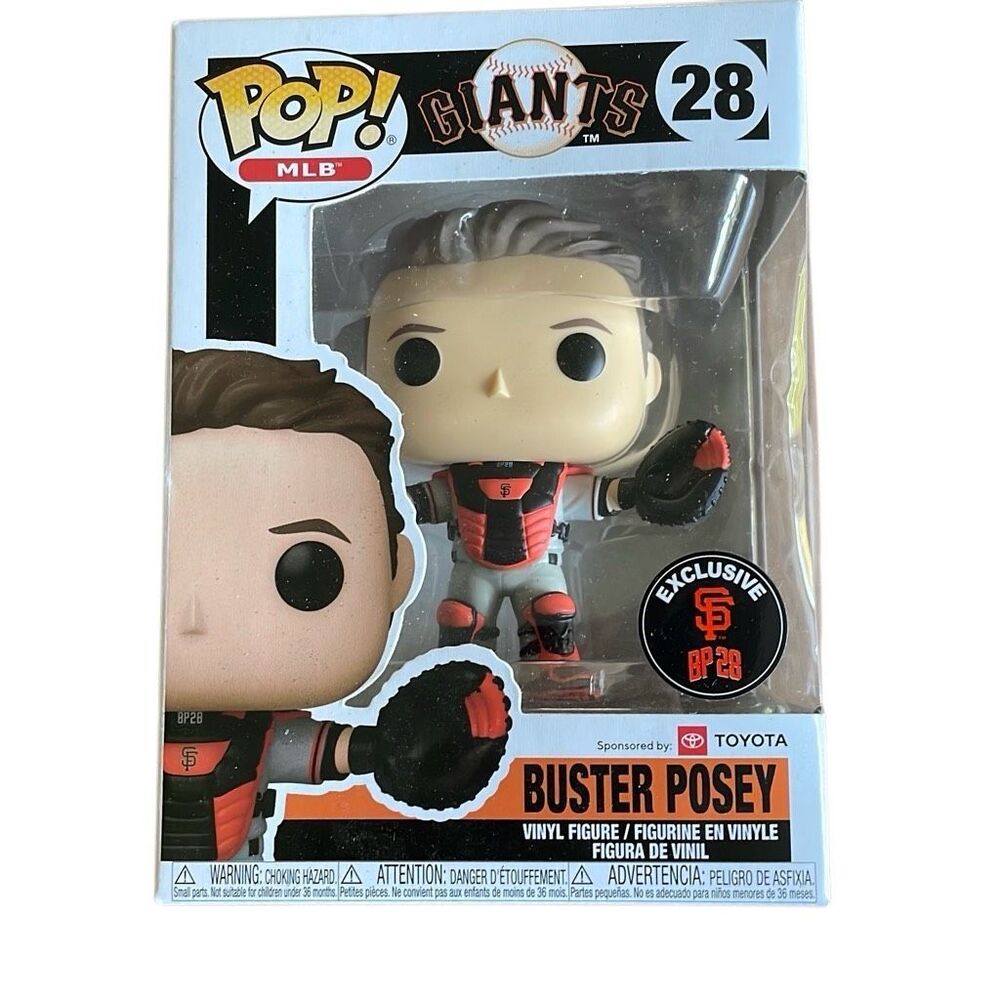 NWT/New in Box! SF Giants Buster Poser #28 Funko Pop! MLB Vinyl Figure